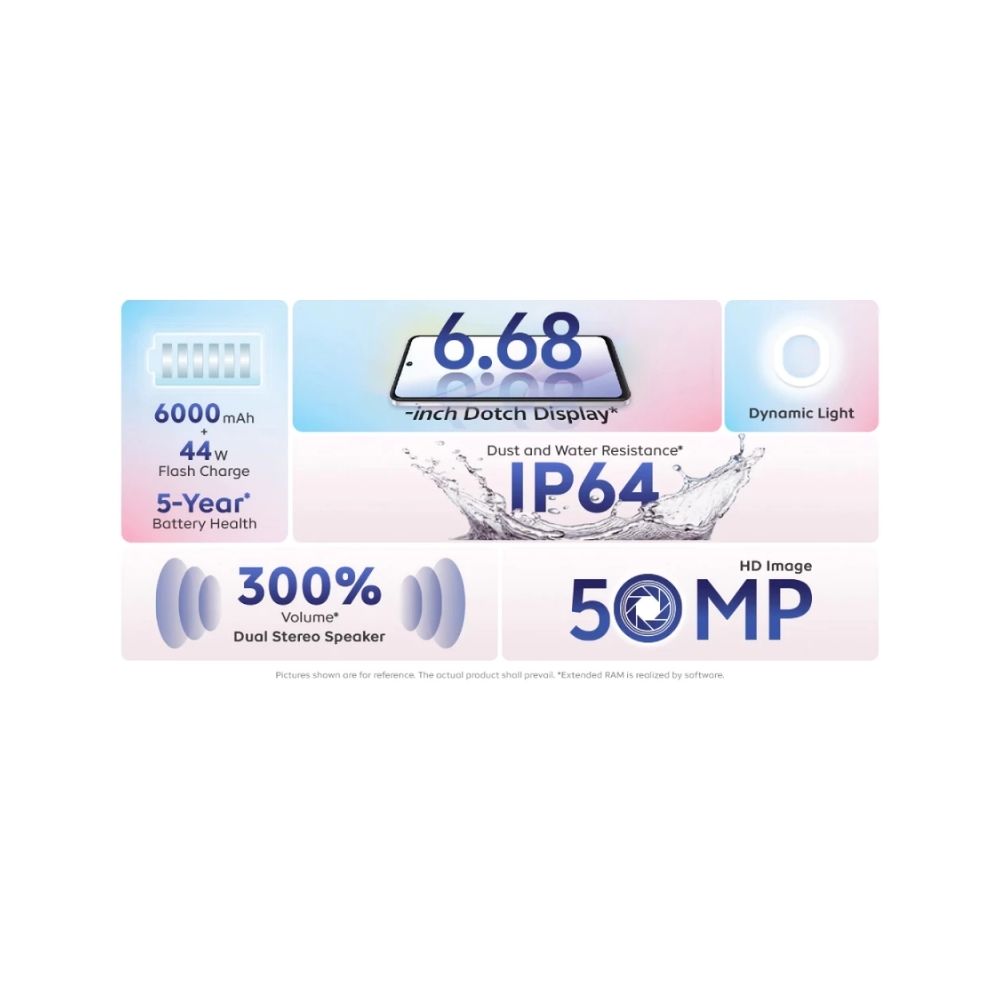 PF24 (21) Vivo Y19s Pro (8GB RAM + 256GB ROM) – Pearl Silver - Image 4