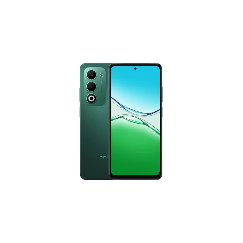 PF24 (32) OPPO A5 Smartphone 8 GB + 128 GB Snapdragon 6 s 4G Gen 1 6000 mAh 45 W SUPERVOOC – Aurora Green - Image 1
