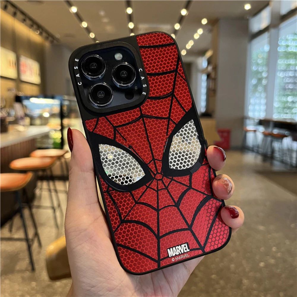 TMG-25.jpg Spiderman Shockproof Silicone Phone Case - Image 1
