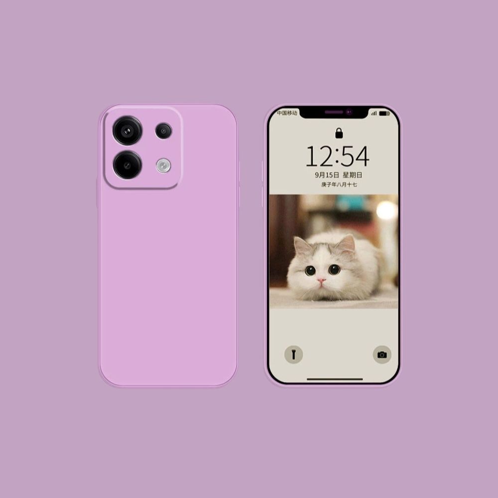 TMG-66.jpg Purple Ultra Light Liquid Silicone Phone Case - Image 1