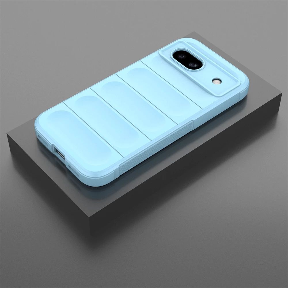 TMG-84.jpg Blue Liquid Silicone Soft Shockproof Phone Case - Image 1