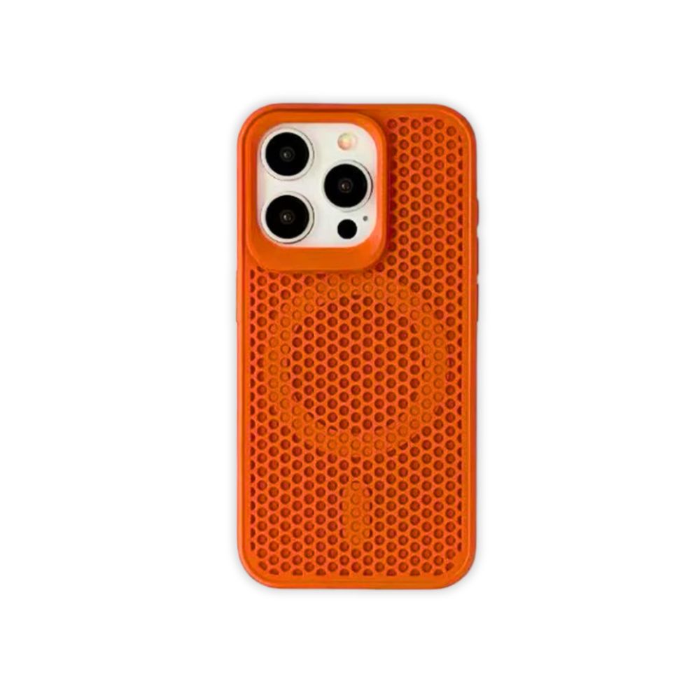TMG-9.jpg Orange Mesh Magnetic Phone Case - Image 1